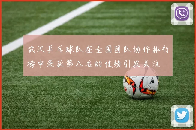 武汉乒乓球队在全国团队协作排行榜中荣获第八名的佳绩引发关注